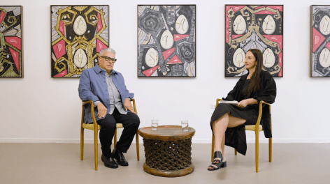 Lari Pittman in Conversation with Diana Nawi, Filmed at Lari Pittman&rsquo;s studio in Los Angeles, 2022