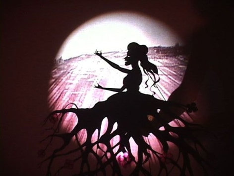 KARA WALKER Fall Frum Grace, Miss Pipi&rsquo;s Blue Tale&nbsp;(video still), 2011