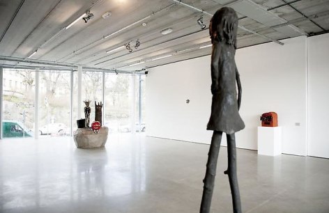 KLARA KRISTALOVA Installation view, 2012