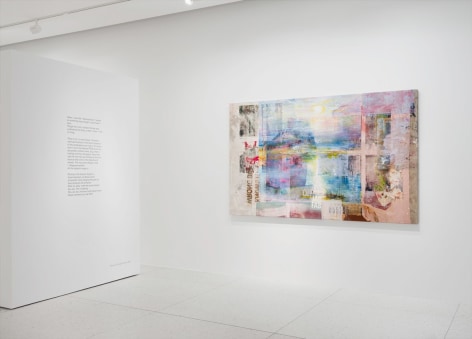 Mandy El-Sayegh:&nbsp;Still, evident (notes on dreams), Installation View, Palm Beach