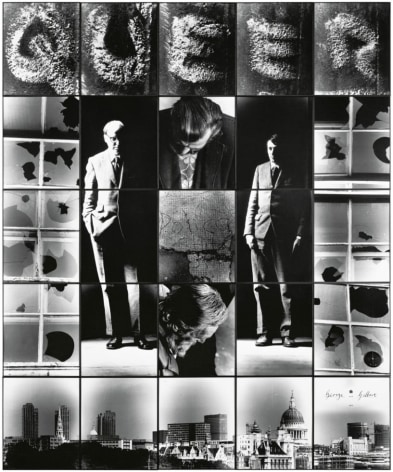 GILBERT &amp;amp; GEORGE,&nbsp;QUEER, 1977 &copy; Gilbert &amp;amp; George