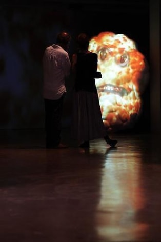 TONY OURSLER Installation View