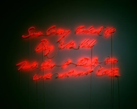 TRACEY EMIN Some Crazy Fucked Up Dog Like Hell