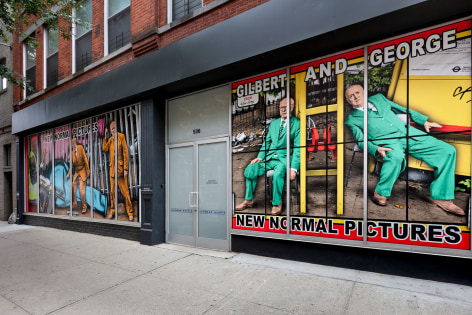 Gilbert &amp;amp; George:&nbsp;NEW NORMAL PICTURES, Installation view, New York