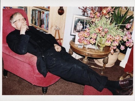 JUERGEN TELLER David Hockney smoking, Bridlington, 2008, 2008