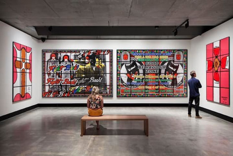  Gilbert &amp;amp; George: The Art Exhibition, at the Museum of Old and New Art, 	