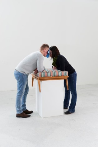 ERWIN WURM Organization of Love, One Minute Sculpture, 2016