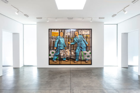 Gilbert &amp;amp; George:&nbsp;NEW NORMAL PICTURES, Installation view, New York