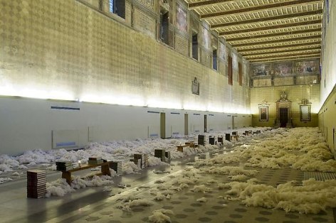  STEFANO ARIENTI, 	Installation view of Enciclopedia, Complesso Monumentale Santo Spirito, Sassia, Italy