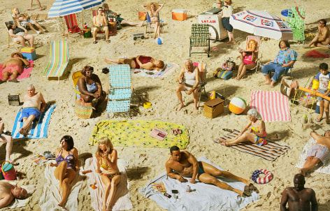 ALEX PRAGER, Crowd #3 (Pelican Beach), 2013