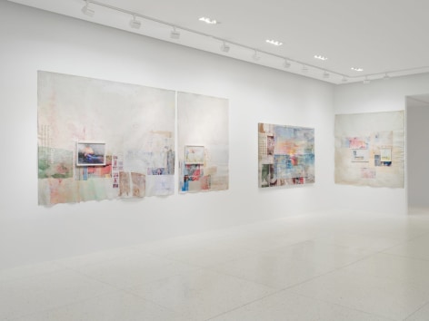 Mandy El-Sayegh:&nbsp;Still, evident (notes on dreams), Installation View, Palm Beach