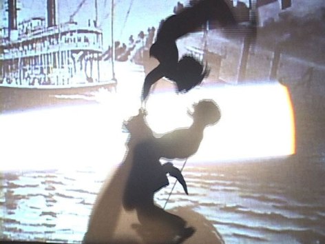 KARA WALKER Fall Frum Grace, Miss Pipi&rsquo;s Blue Tale&nbsp;(film still),&nbsp;2011