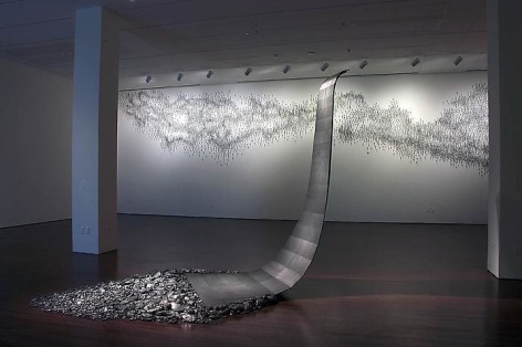 Teresita Fern&aacute;ndez Installation at the Blanton Museum of Art, 2009