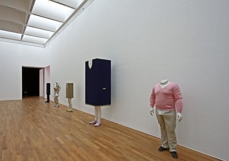  Erwin Wurm: Liquid Reality, 	Installation view Kunstmuseum Bonn, 2010