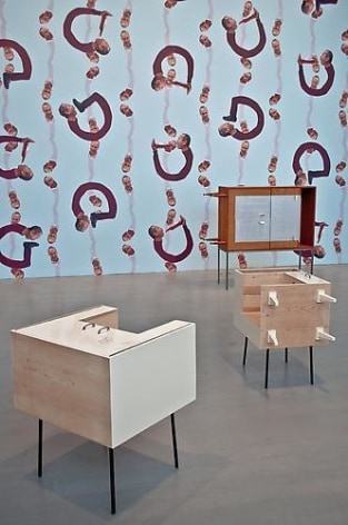 ERWIN WURM Installation view, Bass Museum of Art, Miami, FL, 2011