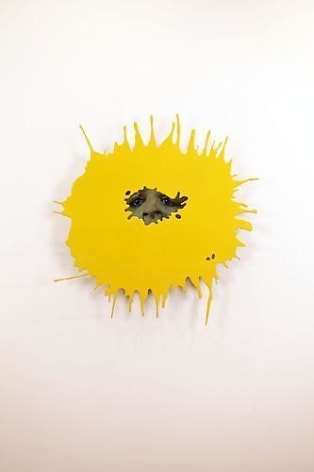 TONY OURSLER Splat (Yellow), 2010