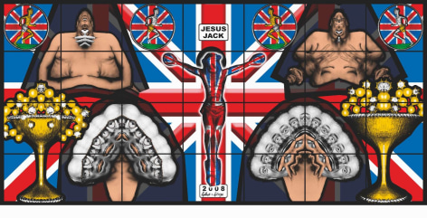 GILBERT &amp;amp; GEORGE, JESUS JACK, 2008