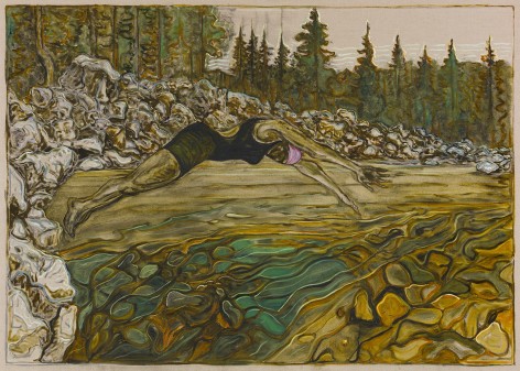 BILLY CHILDISH, diver, yuba river, 2020