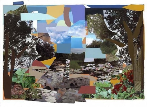 MICKALENE THOMAS Le Jardin d&#039;Eau de Monet, 2011