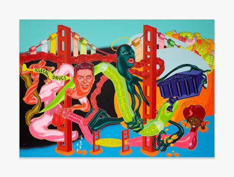 Peter Saul, &quot;The Government of California,&quot; 1969.