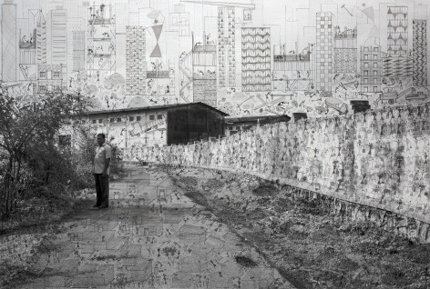 GAURI GILL and RAJESH VANGAD, Building the City, from the series Fields of Sight