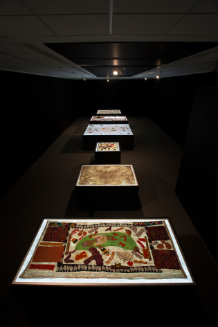 TERESA MARGOLLES, Installation View:&nbsp;We Have a Common Thread,&nbsp;Colby Museum
