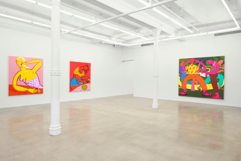 Installation view, James Cohan, 2018