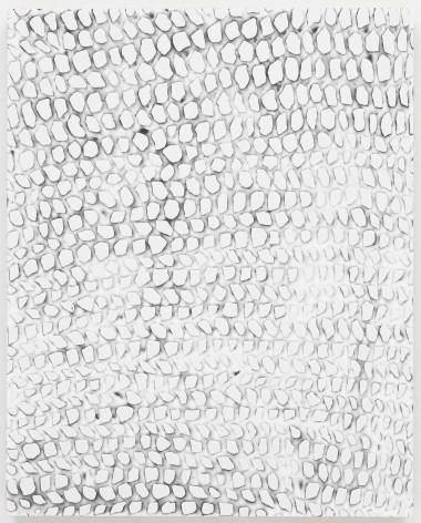 , MICHELLE GRABNER&nbsp;Untitled,&nbsp;2014&nbsp;Enamel on panel&nbsp;20 x 16 x 7/8 in. (50.8 x 40.6 x 2.2 cm)