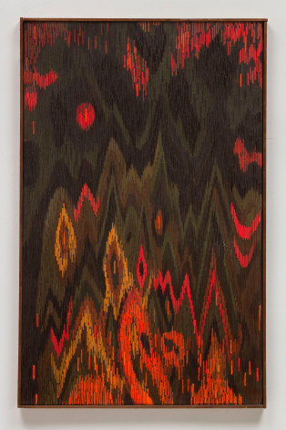 , LEE MULLICAN, The Diamond Mountains,&nbsp;1963, Oil on canvas, 36 x 24 in.