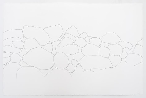 SPENCER FINCH Stone Wall, CT