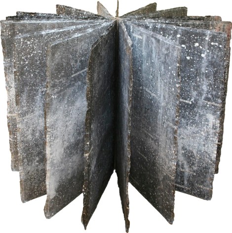 , ANSELM KIEFER,&nbsp;Untitled [Secret Life of Plants],&nbsp;2004,&nbsp;Mixed media on lead,&nbsp;39 1/2 x 53 1/2 x 53 1/2 in.