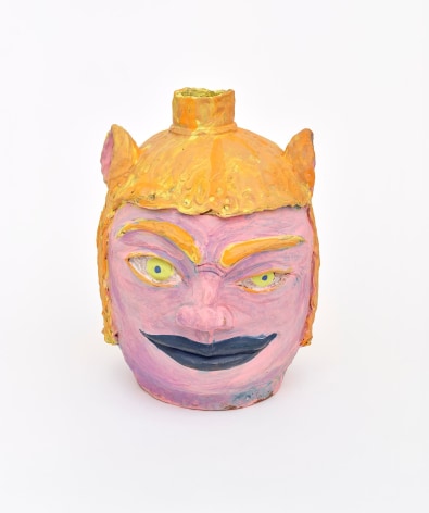 , Kat,&nbsp;2008,&nbsp;Earthenware and colored slips and glazes,&nbsp;16 1/2 x 12 x 14 in.