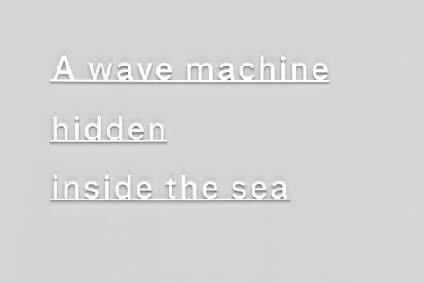 , A wave machine hidden inside the sea, 2015