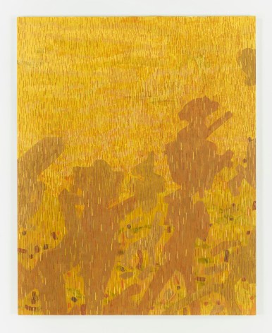 , LEE MULLICAN,&nbsp;Caravan to the Sun, 1957, Oil on canvas, 50 x 40 in.