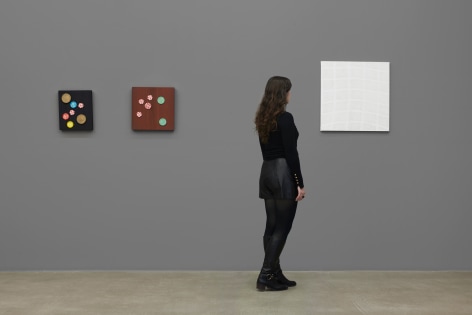 Installation view, Michelle Grabner, 291 Grand St, March 5 - April 3, 2021