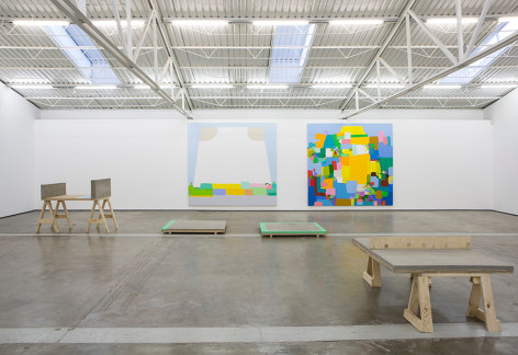 Installation view, Letras y Volúmenes, Proyectos Monclova, Mexico City, 2014