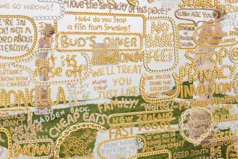 I Believe the Sun is the Center of the Universe (detail), 2017