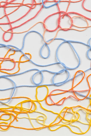 SPENCER FINCH, Western Mystery (She sweeps with many-colored Brooms) #2, 2018 (detail)