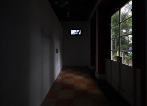 CHENG RAN 程然, Rock Dove 野鸽, Installation view, James Cohan Gallery, Shanghai, 2010