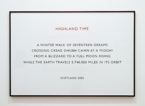 RICHARD LONG Highland Time