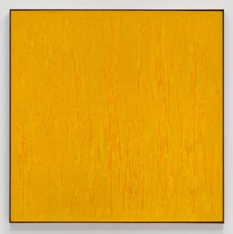 , LEE MULLICAN,&nbsp;Meditation on the Vertical, 1962,&nbsp;Oil on canvas, 75 x 75 in.