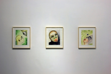 , FRANCESCO CLEMENTE&nbsp;The Chinese Shadows, 2014 Installation view