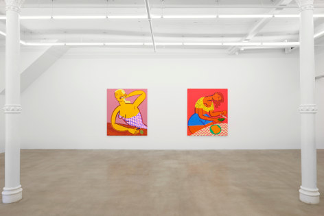 Installation view, James Cohan, 2018