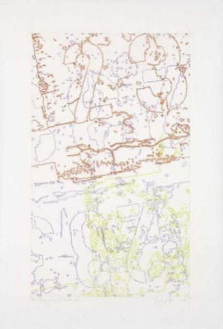 INGRID CALAME英格丽&bull;卡兰 #292 Drawing (Tracings from Buffalo, NY) 绘画292号（从纽约水牛城得到描图），2008