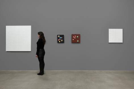 Installation view, Michelle Grabner, 291 Grand St, March 5 - April 3, 2021