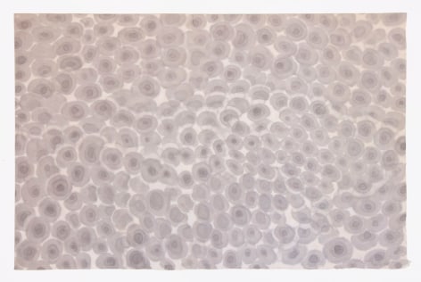 , LEE MULLICAN,&nbsp;Untitled,&nbsp;1967, Ink on paper, 18 x 23 3/4 in.