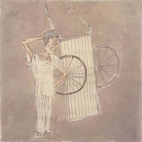 YUN-FEI JI The Stand-Up Hand Cart, 2009