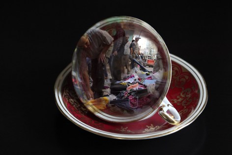 CHERYL PAGUREK | RED TEA CUP / BEIRUT | DIGITAL PRINT ON PHOTO PAPER | 17 X 25.5 INCHES | 2016