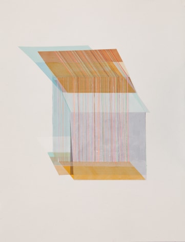 ANTONIETTA GRASSI | THERE&#039;S A CRACK IN EVERYTHING | ACRYLIC, INK ON PAPER | 20 X 25 INCHES | 2021