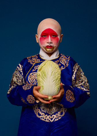 CHUN HUA CATHERINE DONG | UNMASK OPERA | PERFORMANCE PHOTOGRAPH | DIGITAL PRINT | 32 X 44 INCHES | 2024